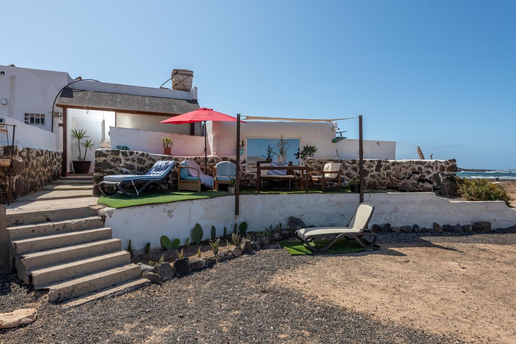 Apartamento Casa Cueva La Oliva Exterior foto